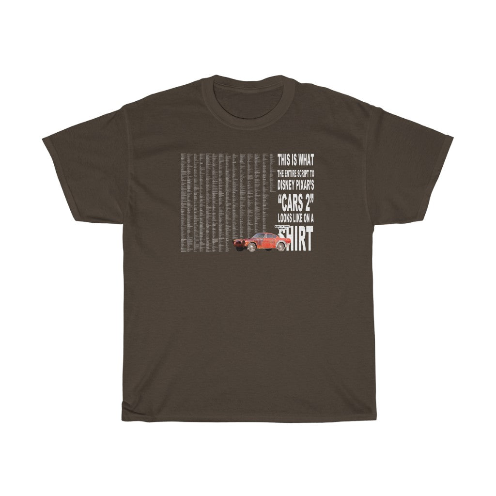THE ENTIRE SCRIPT OF CARS 2 t