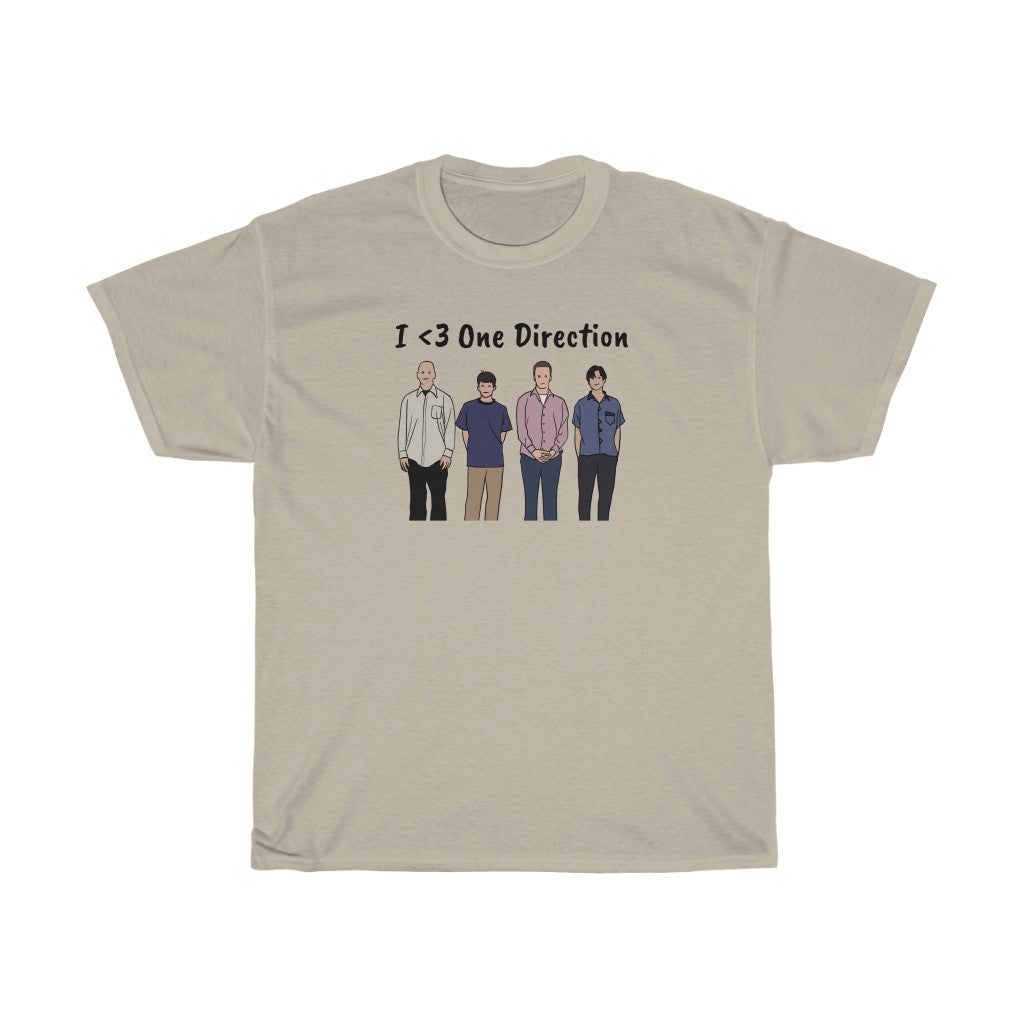 "I <3 One Direction" weezer t