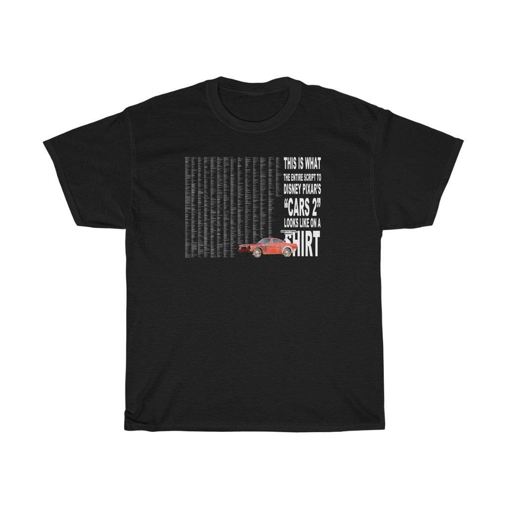 THE ENTIRE SCRIPT OF CARS 2 t