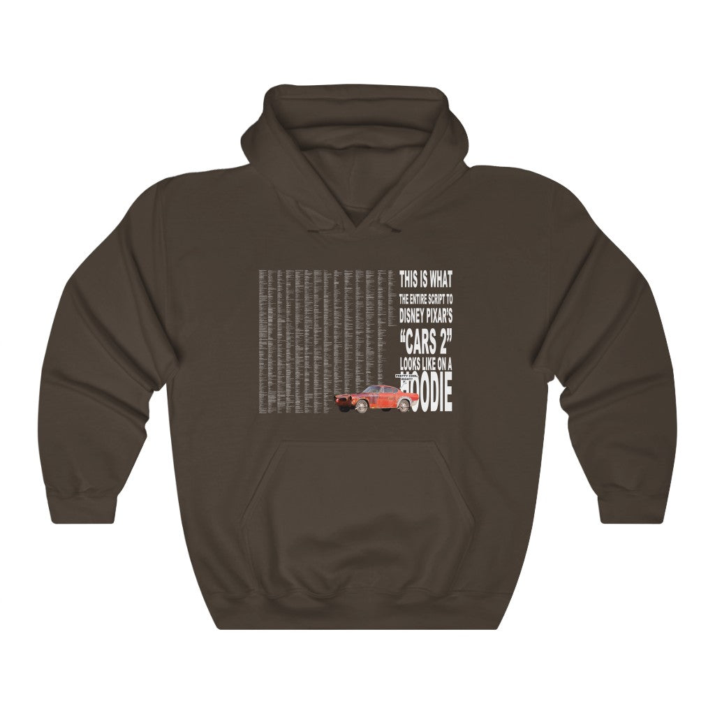 THE ENTIRE SCRIPT OF CARS 2 hoodie