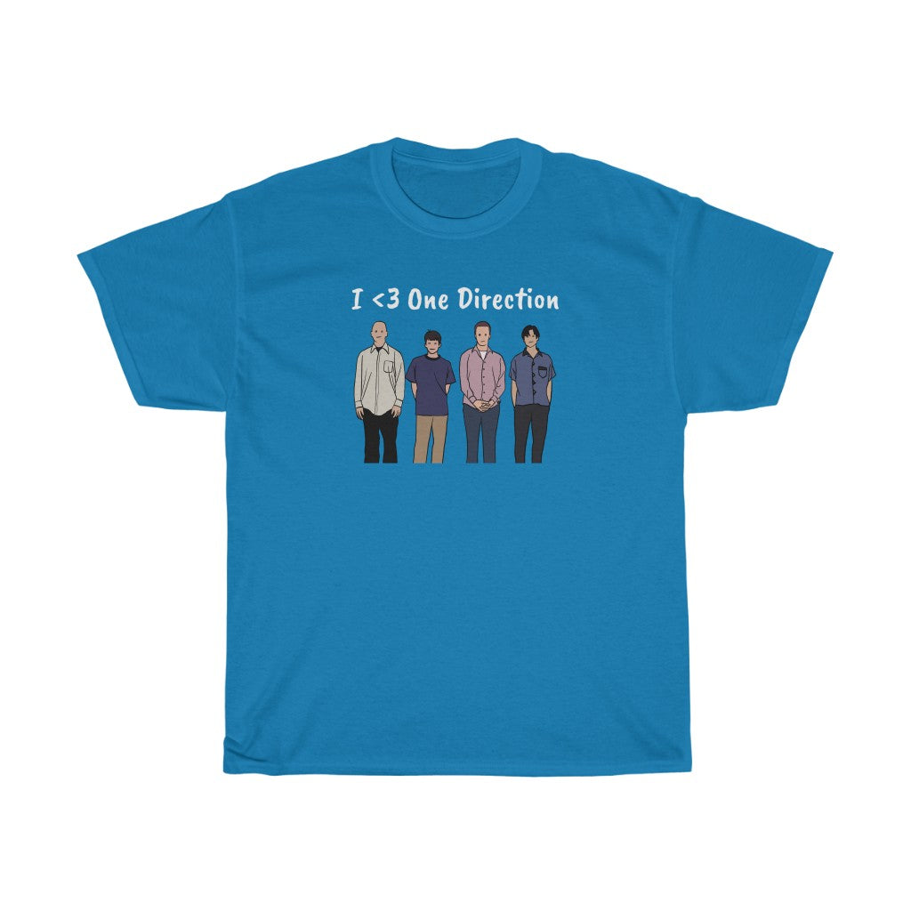 "I <3 One Direction" weezer t