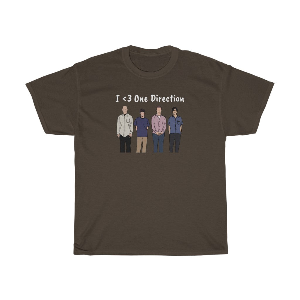 "I <3 One Direction" weezer t