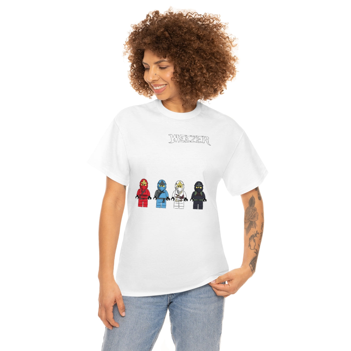 "WEEZER" ninjago t