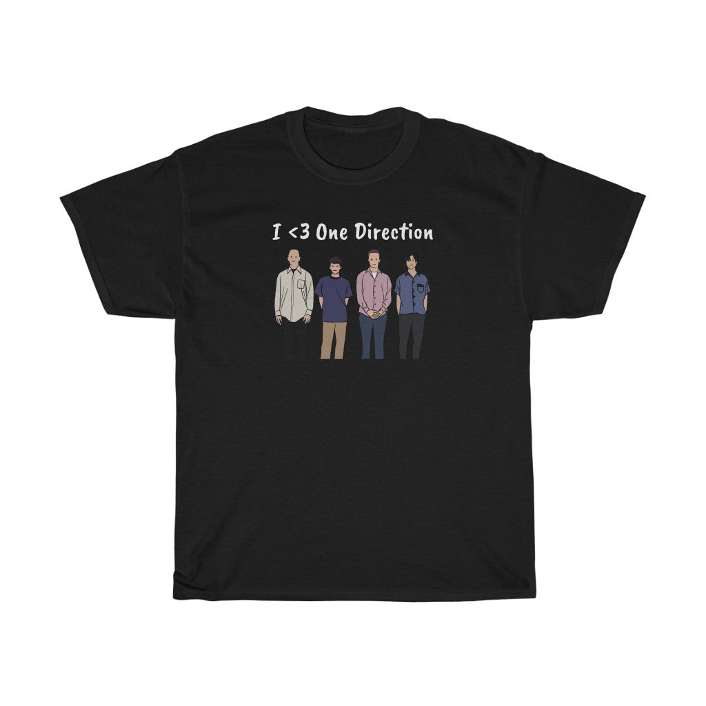"I <3 One Direction" weezer t