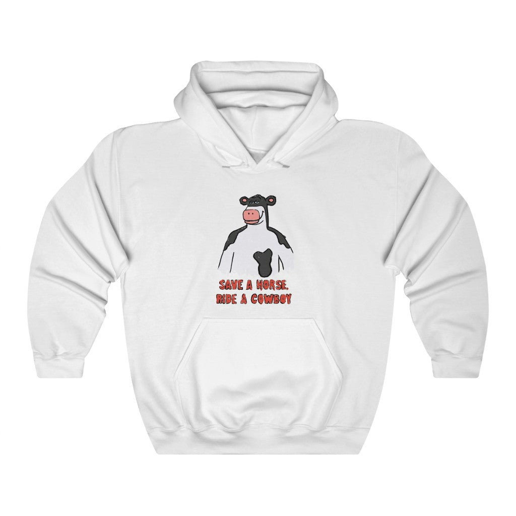 Save A Horse Ride A Cowboy - Funny Cowboys Pullover Hoodie