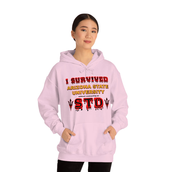"I Survived Arizona State University Without Contracting An STD" hoodie