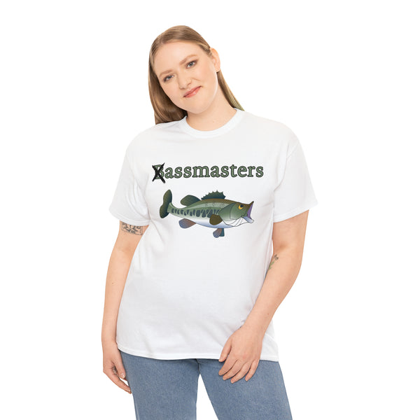 "Bassmasters" B crossed out t
