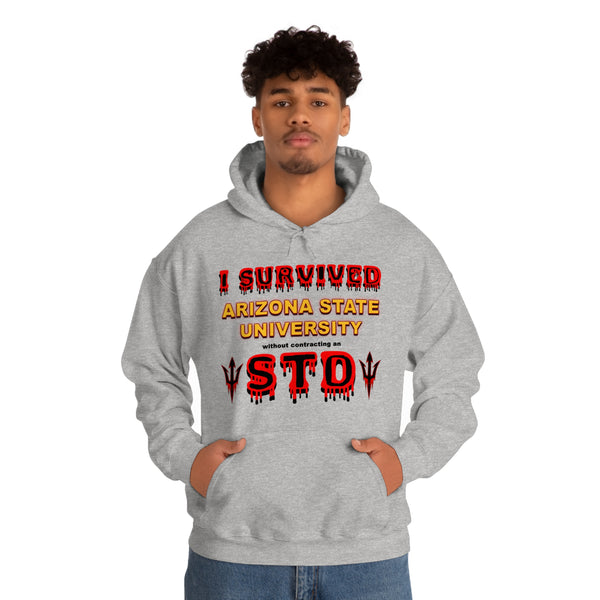 "I Survived Arizona State University Without Contracting An STD" hoodie