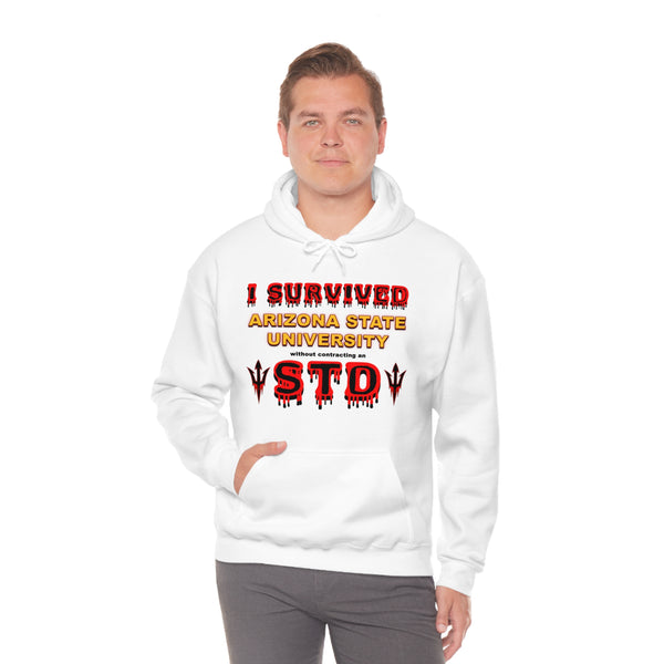 "I Survived Arizona State University Without Contracting An STD" hoodie