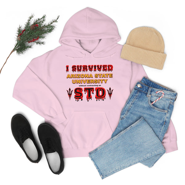 "I Survived Arizona State University Without Contracting An STD" hoodie