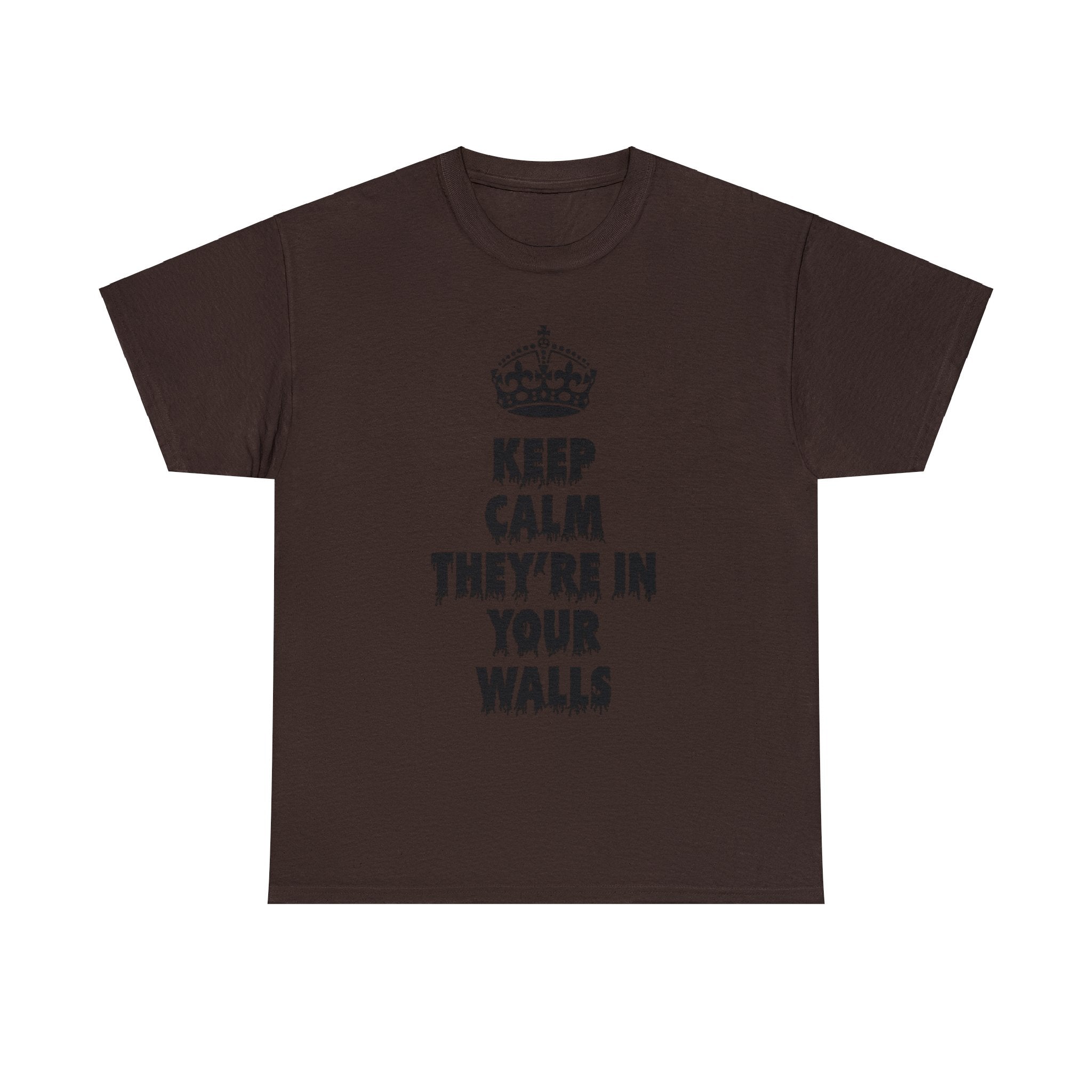"Keep calm they're in your walls" t