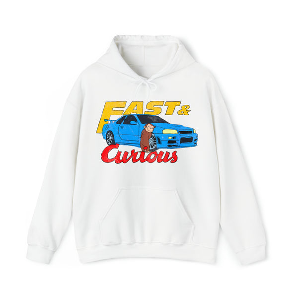 “Fast and curious” hoodie