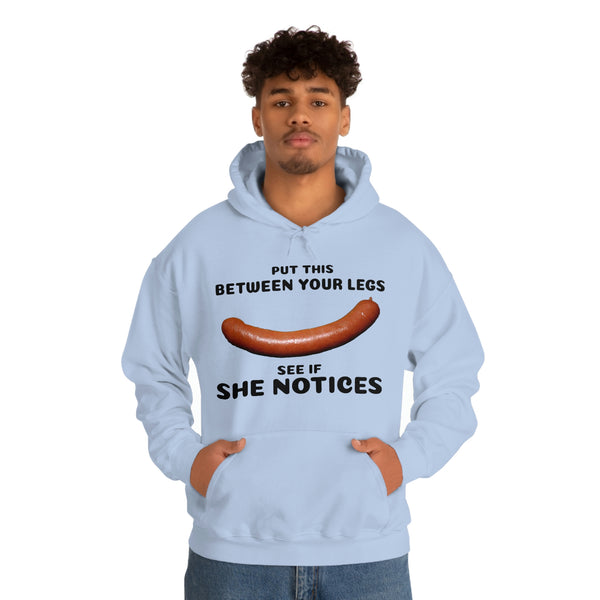 "Put This Between Your Legs" valentine's sausage hoodie (ROMANTIC)