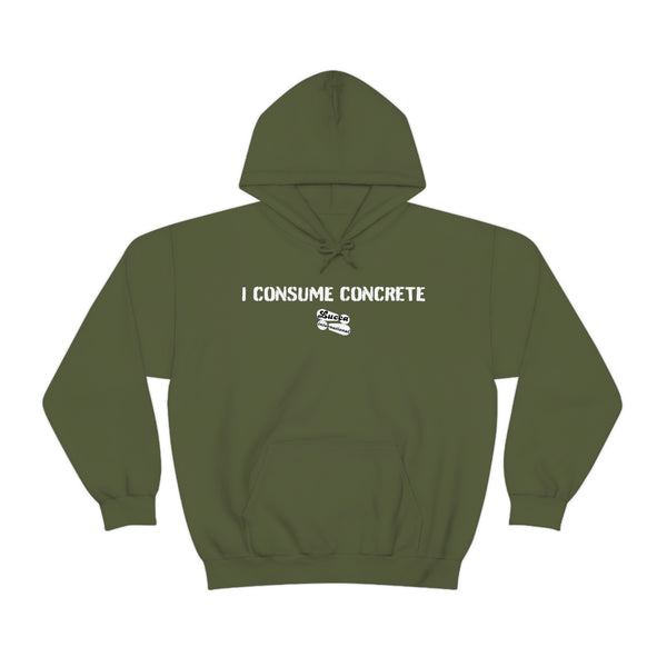 "I CONSUME CONCRETE" hoodie