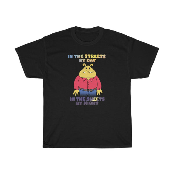 "IN THE STREETS BY DAY, IN THE SHEETS BY NIGHT" binky barnes t