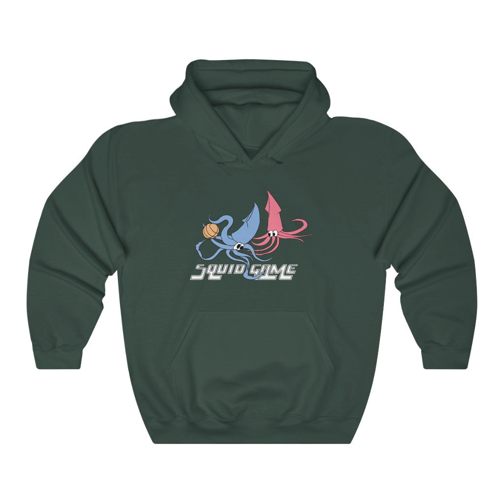 "Squid Game" squid basketball hoodie