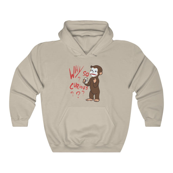 "Why So Curious?" curious george hoodie