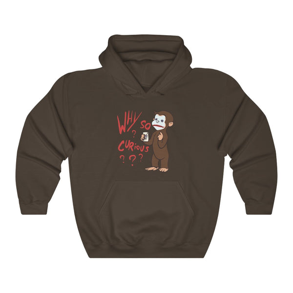 "Why So Curious?" curious george hoodie