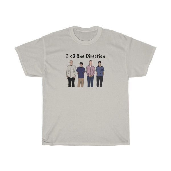 "I <3 One Direction" weezer t