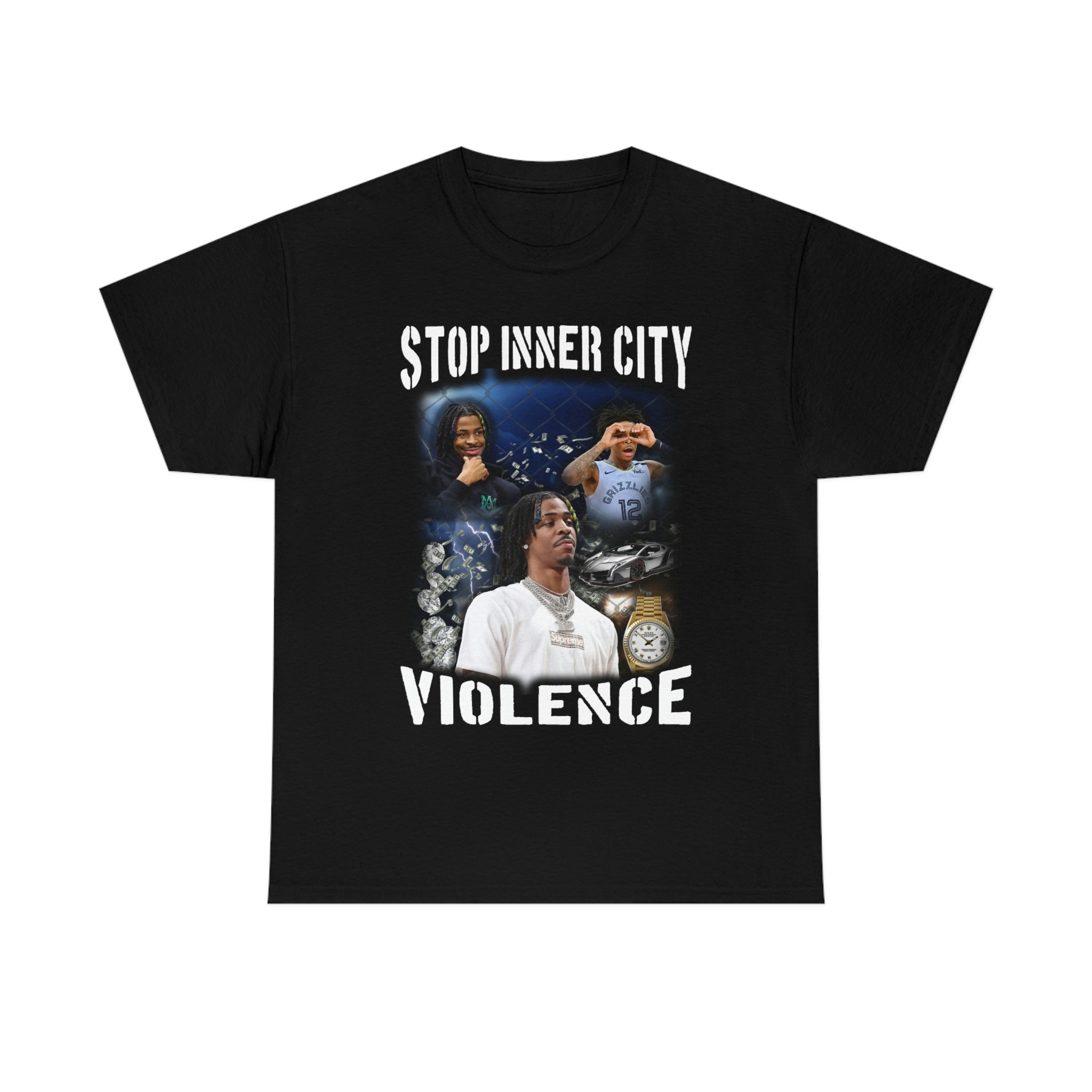 "Stop inner city violence" Ja Morant t