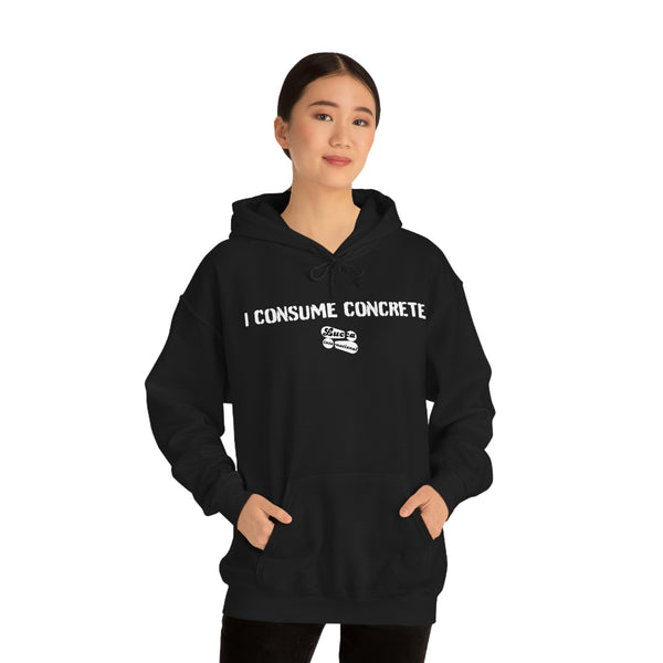 "I CONSUME CONCRETE" hoodie