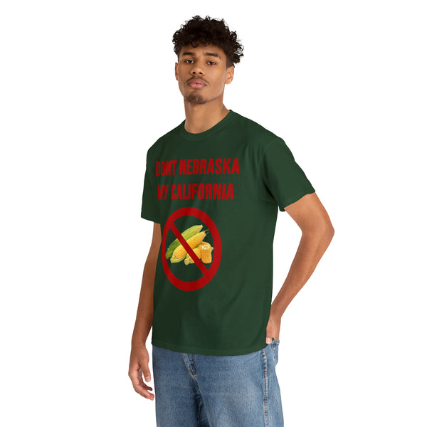 "Don't Nebraska my California" t