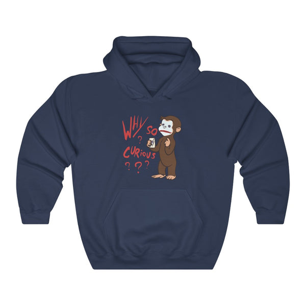 "Why So Curious?" curious george hoodie