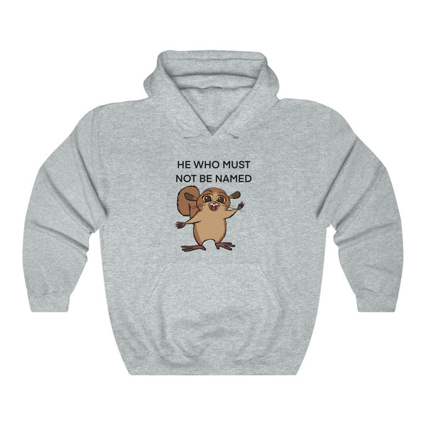 "HE WHO MUST NOT BE NAMED" mort from madagascar hoodie