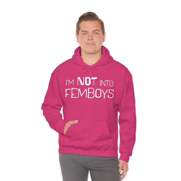 "I'm NOT Into Femboys" hoodie