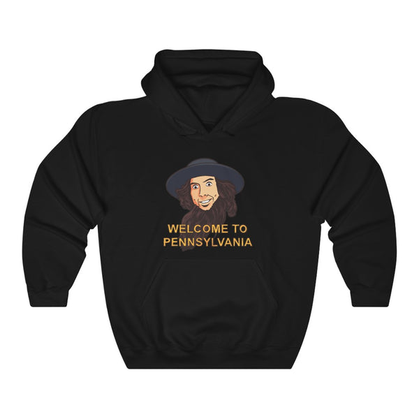 "Welcome To Pennsylvania" amish weird al hoodie