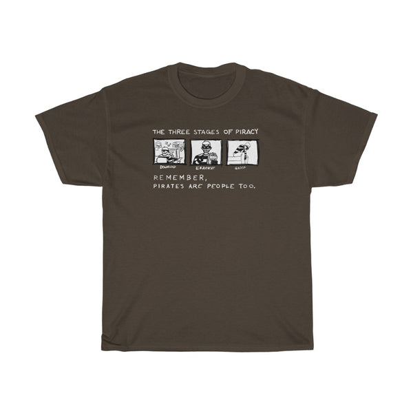 "Pirates Are People Too" piracy t