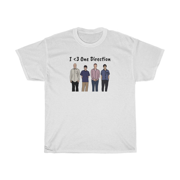 "I <3 One Direction" weezer t