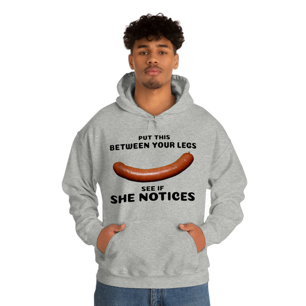"Put This Between Your Legs" valentine's sausage hoodie (ROMANTIC)