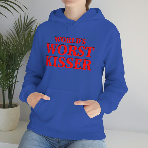 "World's Worst Kisser" hoodie