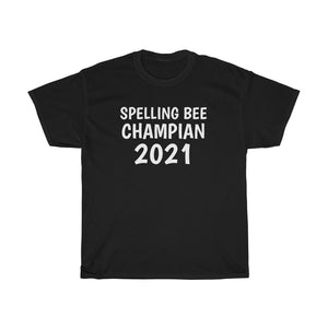 "Spelling Bee Champian 2021" t