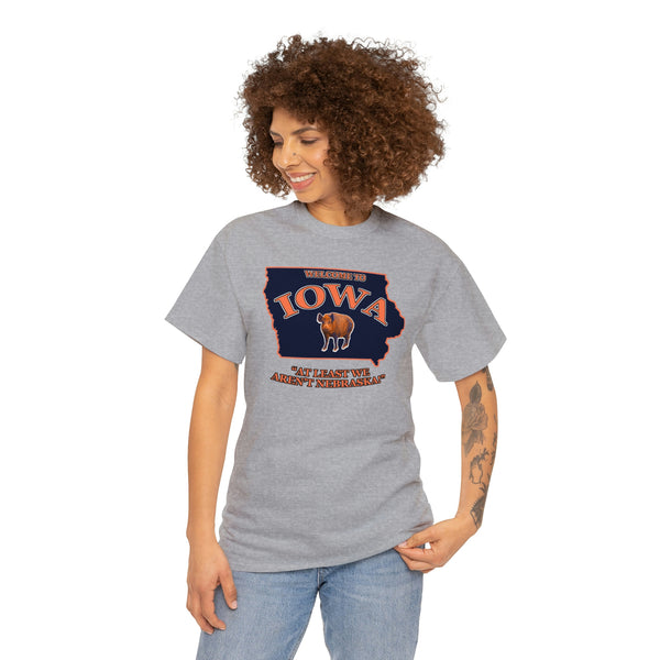 "At Least We Aren't Nebraska" iowa t