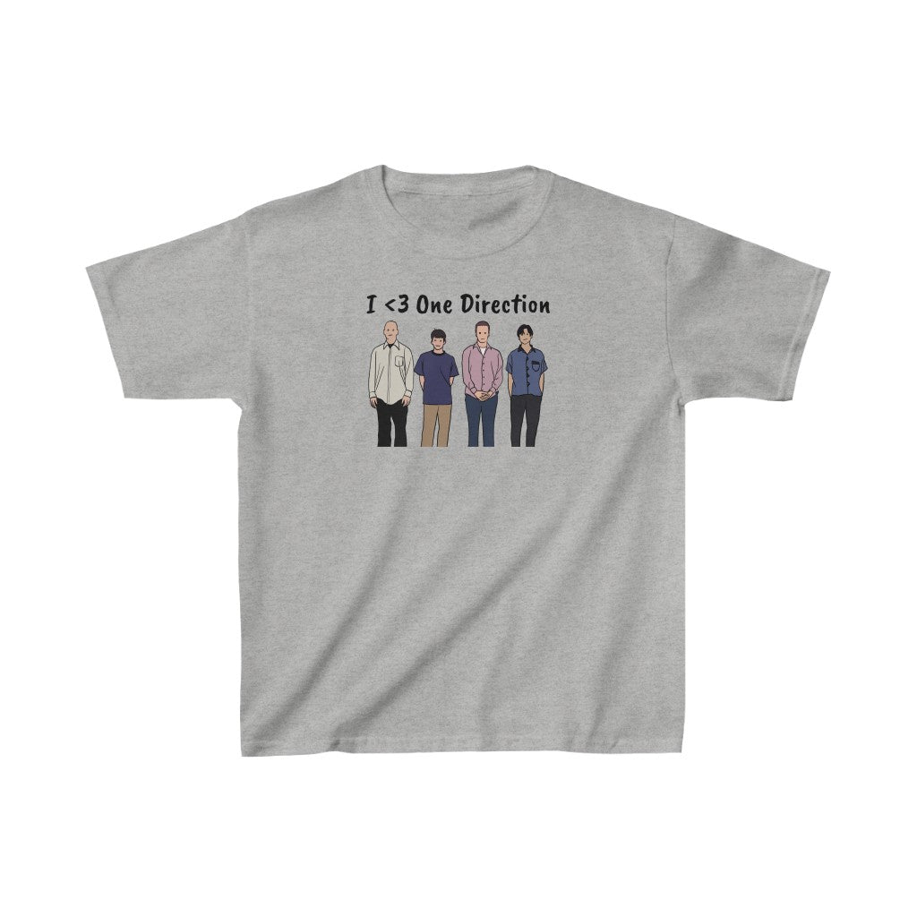 "I <3 One Direction" weezer t (KIDS)