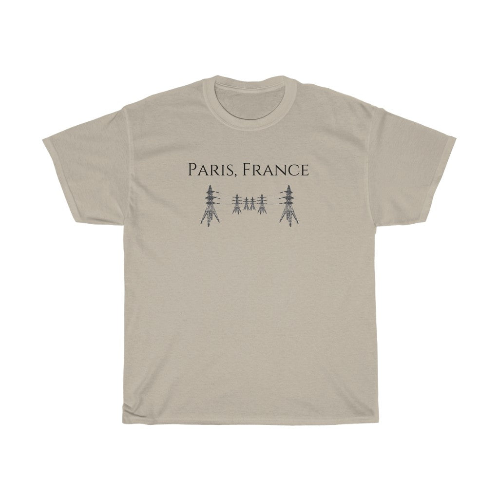 "Paris, France" Electric Tower t