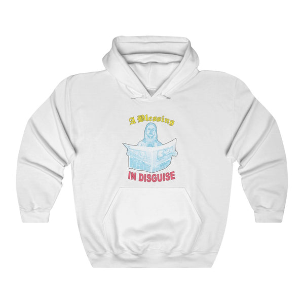 "A Blessing In Disguise" Jesus hoodie