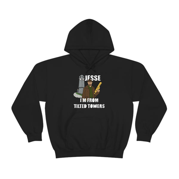 "I'm From Tilted Towers" walt with scar hoodie