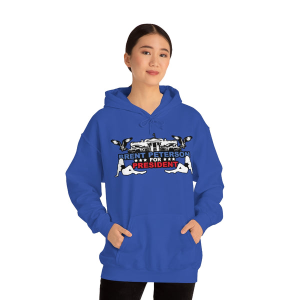"BRENT PETERSON FOR PRESIDENT" usa hoodie