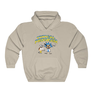 "TYPICAL PROGRAM" Rick & Morty hoodie