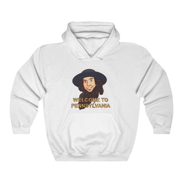 "Welcome To Pennsylvania" amish weird al hoodie