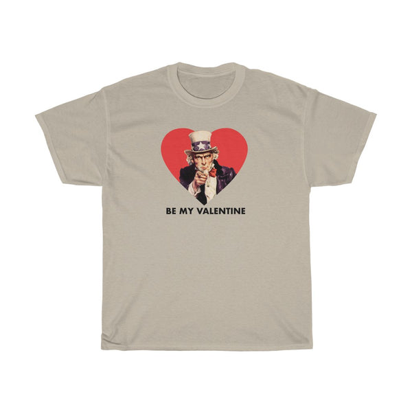 "BE MY VALENTINE" uncle sam pointing t