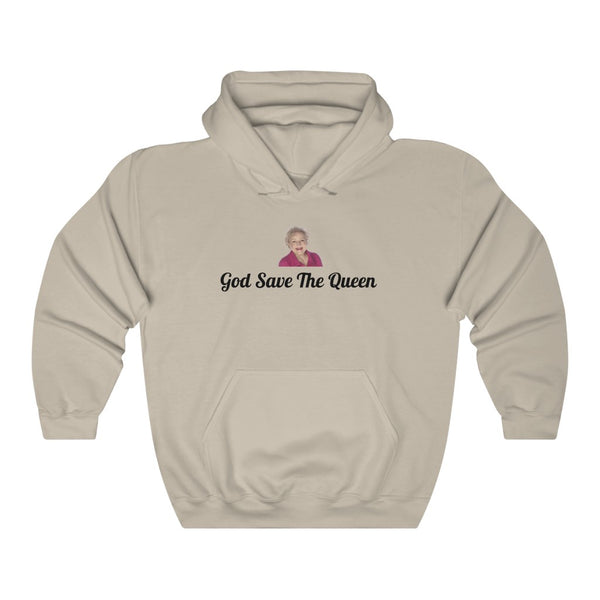 "God Save The Queen" Betty White hoodie