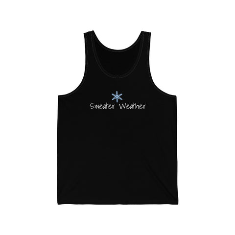 "Sweater Weather" tank top
