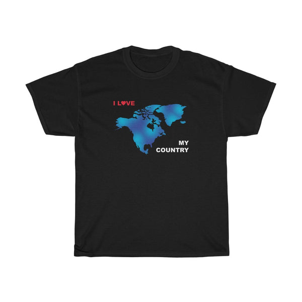 "I LOVE MY COUNTRY" t