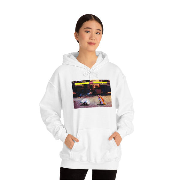 OPOSSUM VS. RACCOON street fighter hoodie
