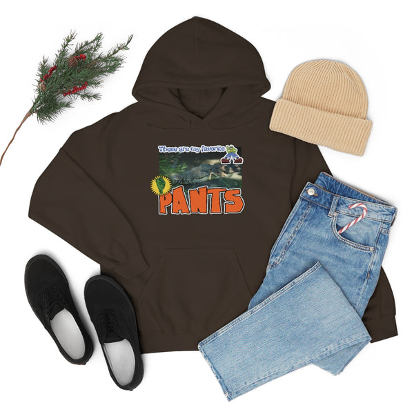 "These Are My Favorite PANTS" alligator hoodie