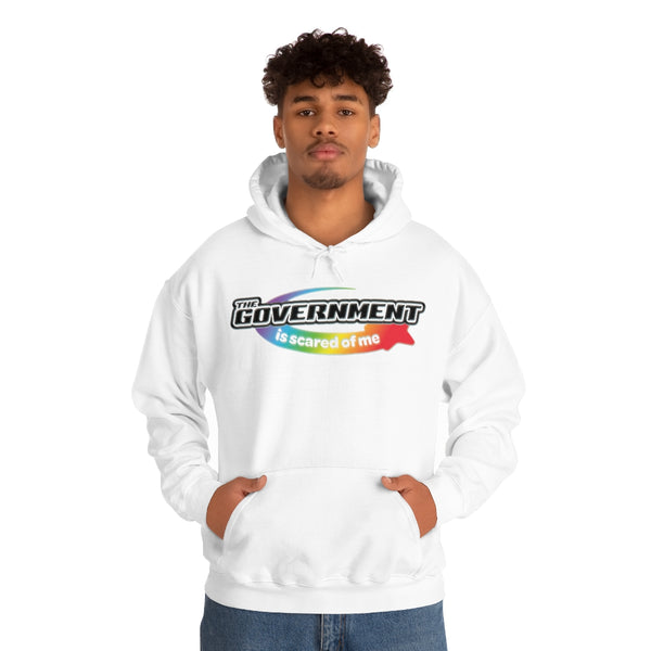 "The GOVERNMENT Is Scared Of Me" hoodie